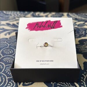 Rebel Nell “Julia” Sterling Silver Graffiti from Detroit, MI size 5